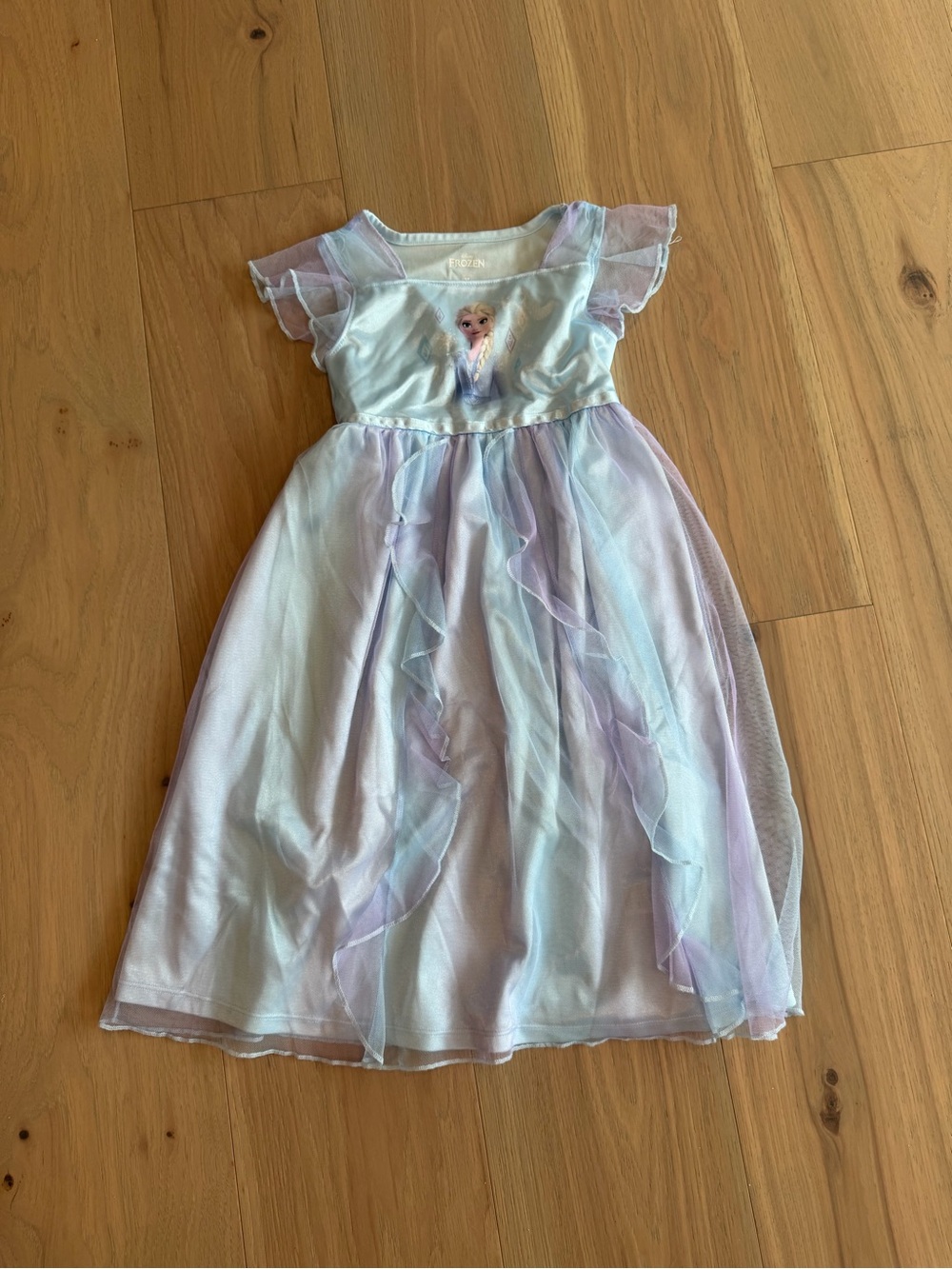 Disney Elsa Pastel Dress - Light Blue & Lavender